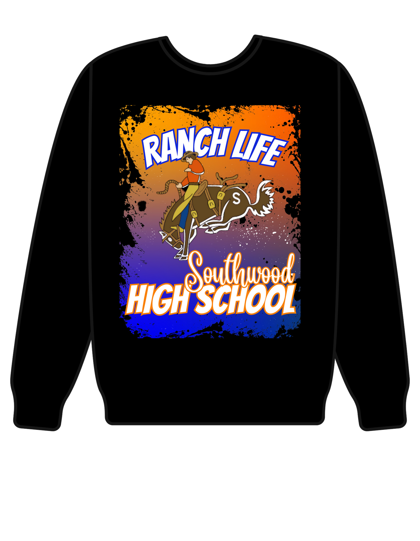 Sweatshirt Custom School Logo