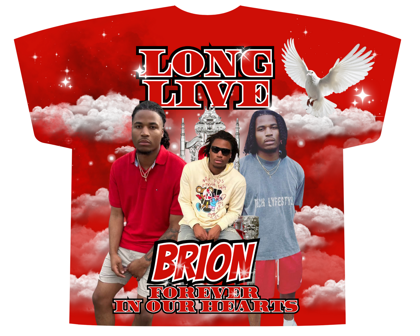 Full 3D Memorial Tees