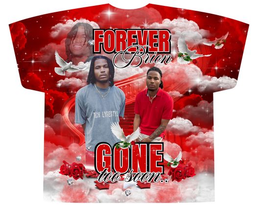 Full 3D Memorial Tees