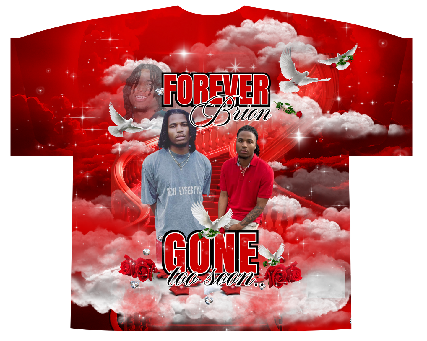 Full 3D Memorial Tees