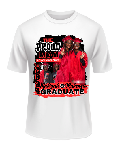 Exclusive Deal 10 Custom White for $155 Grad Tees