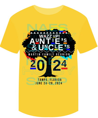 Wazz Up Family Reunion T-shirts